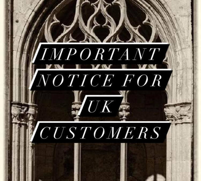 Important Notice for UK Customers