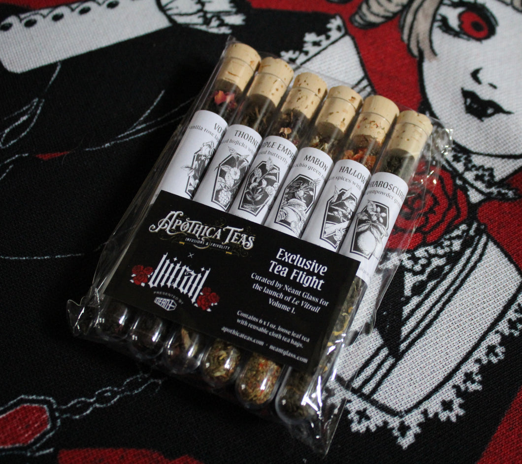 Néant Glass X Apothica Teas Collaboration Tea Flight