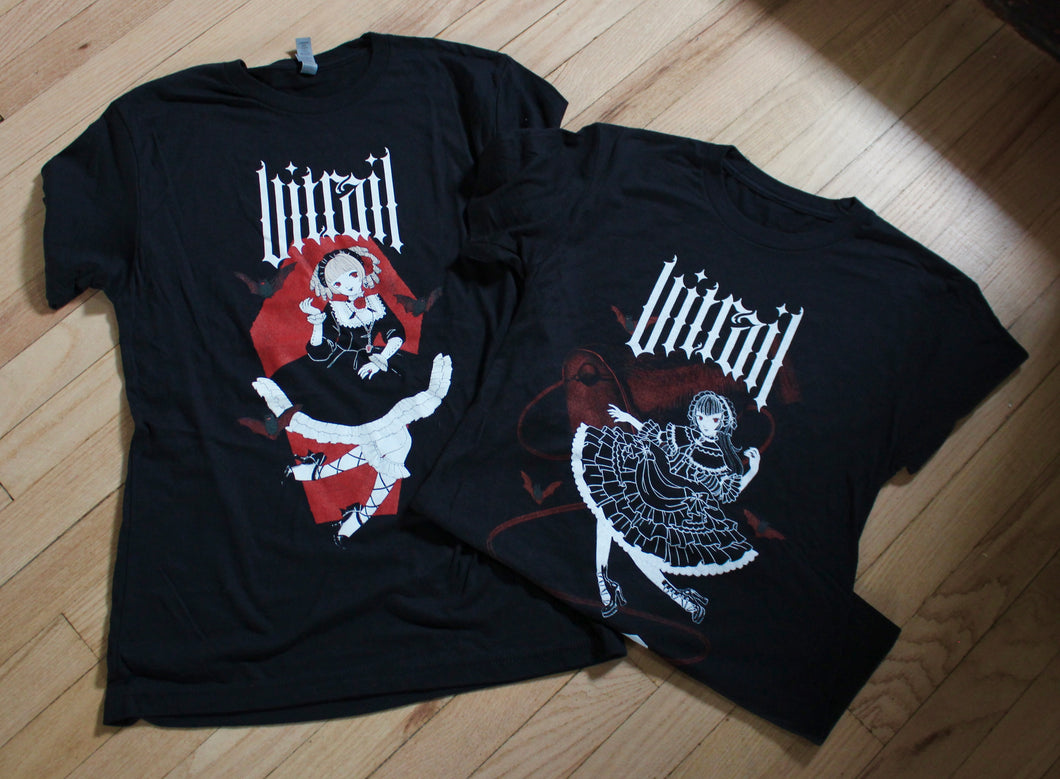 Coffin and Bell Girl Unisex T-shirts