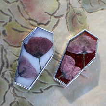 Load image into Gallery viewer, Floral Coffin Brooch
